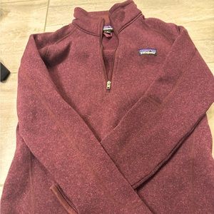 Patagonia quarter zip hoodie. Size medium
